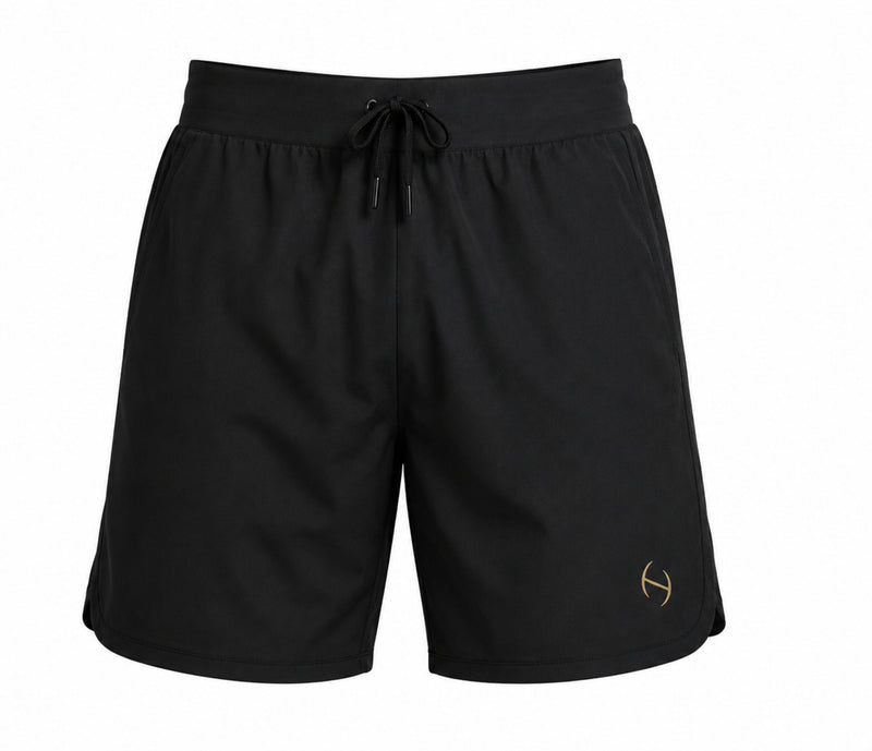 Shorts masculino de tênis Genesis Infinite Black & Gold