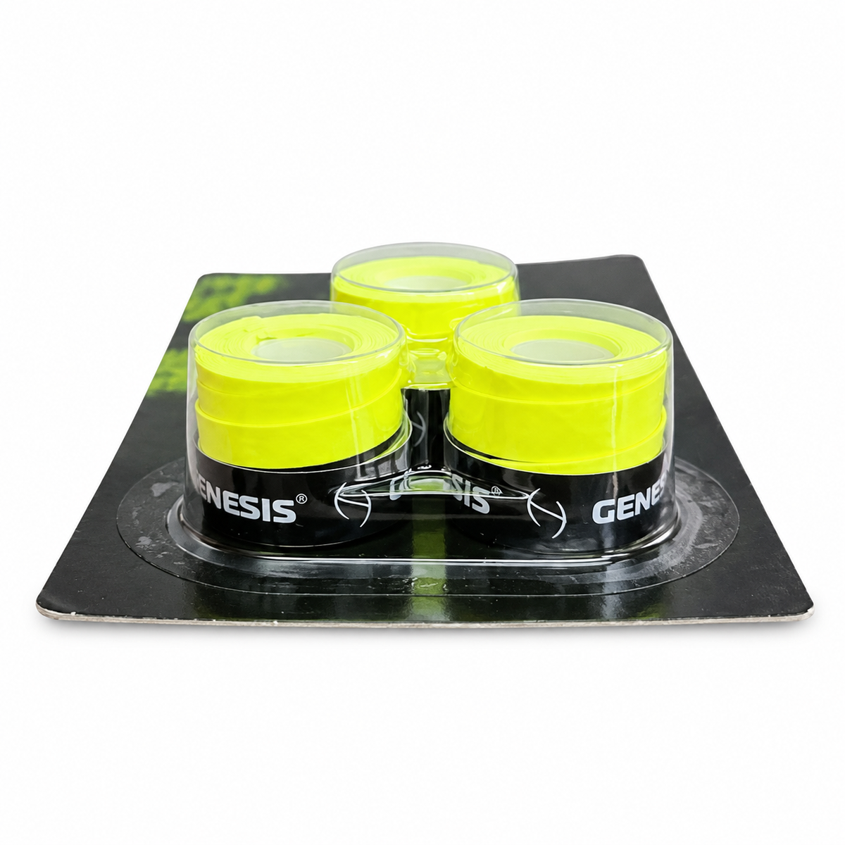 Pack 3 Overgrips Genesis Marka – Amarelo — vista 3