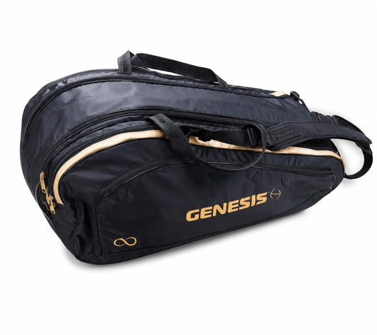 Raqueteira Genesis Black Gold X12 — Edição Limitada