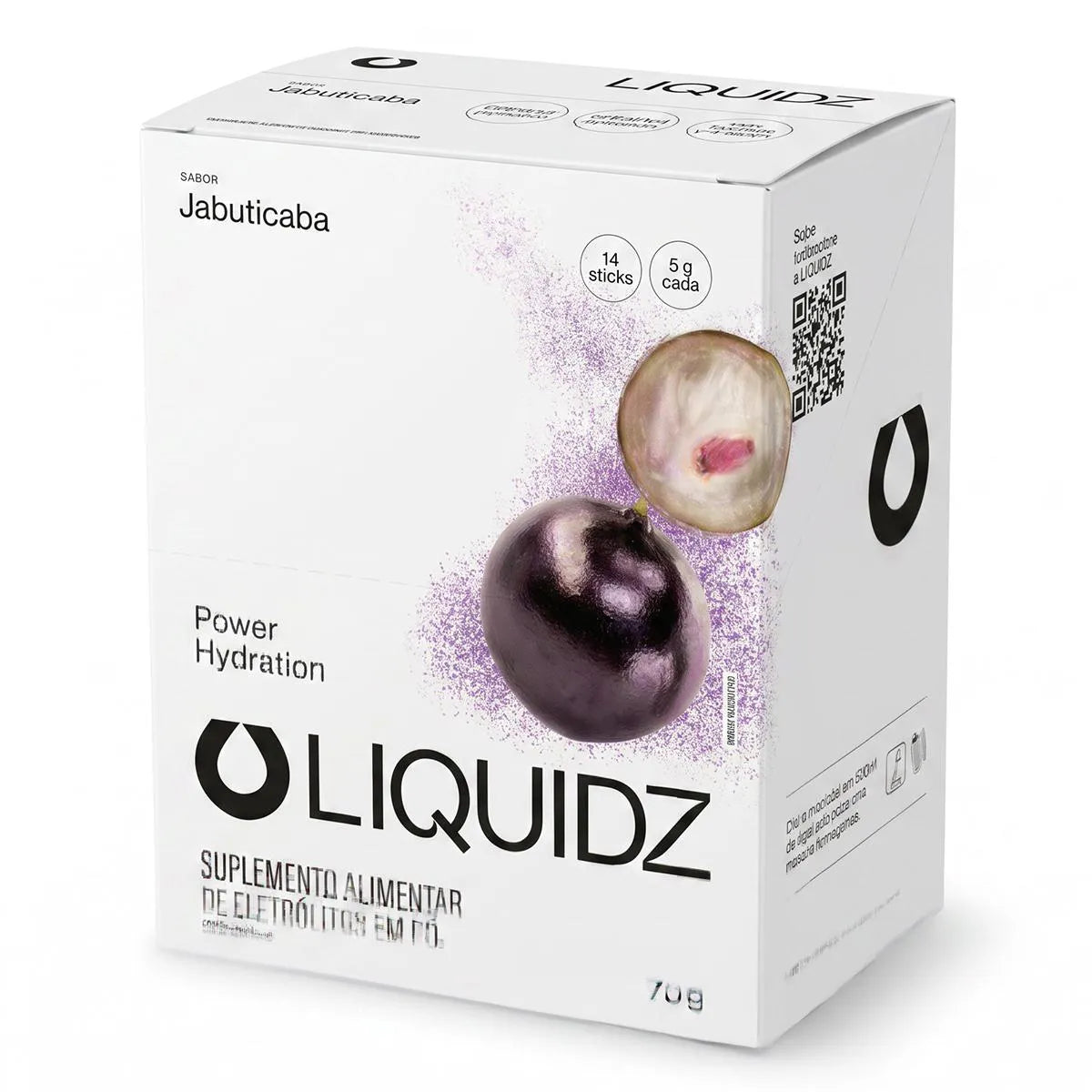 LIQUIDZ® Eletrólitos – Caixa com 14 Sachês | Zero Açúcar