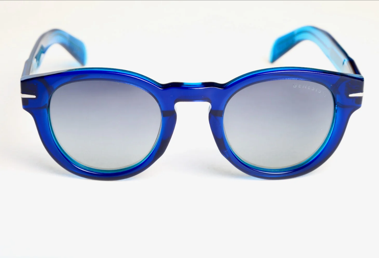 Genesis Melbourne Aqua/Navy — Óculos de Sol Italian Design Edition