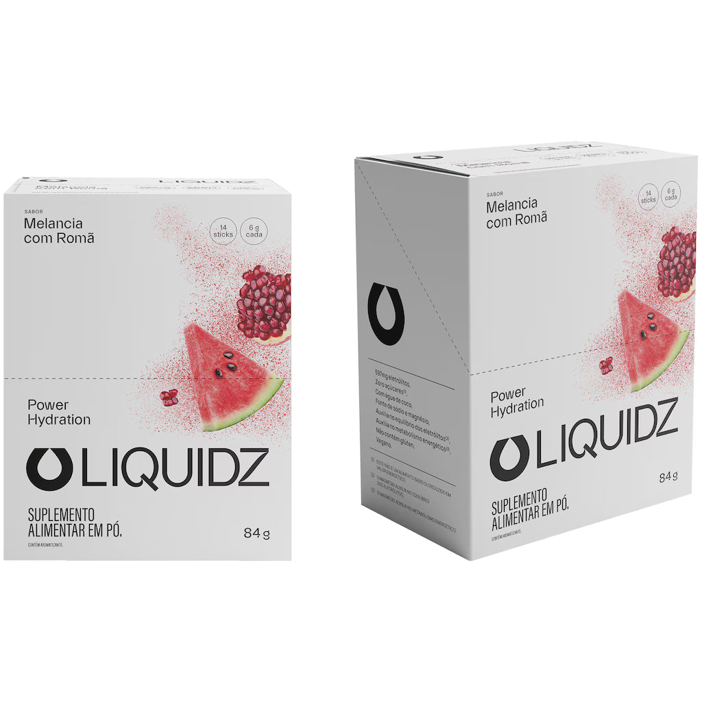 LIQUIDZ® Eletrólitos – Caixa com 14 Sachês | Zero Açúcar