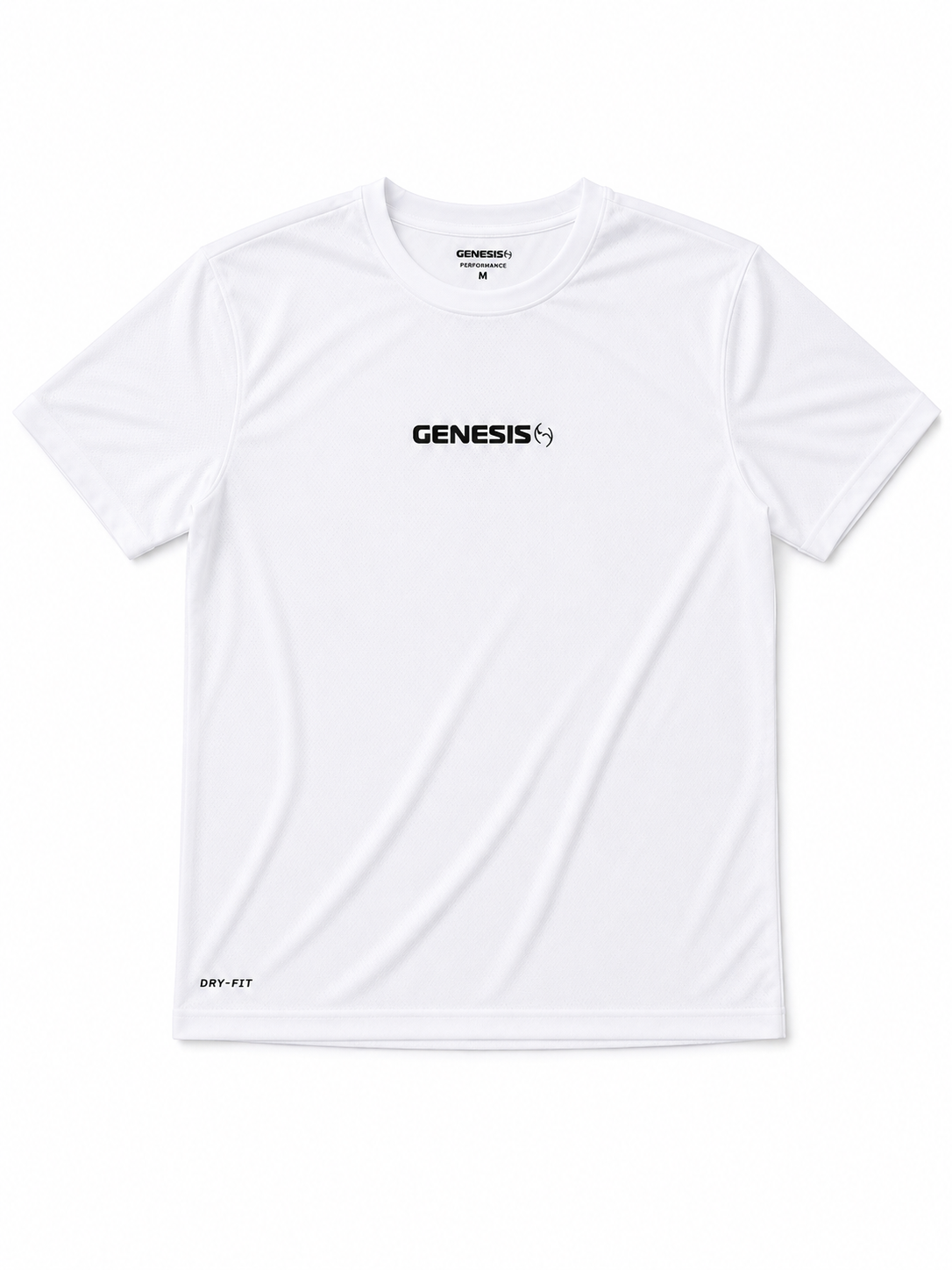 Camiseta Performance Genesis White – Dry Fit UV 50+