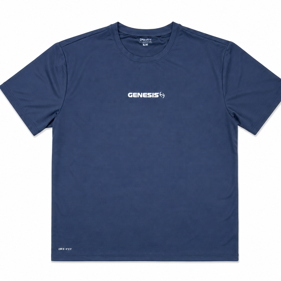 Camiseta Performance Genesis Cinza – Dry Fit UV 50