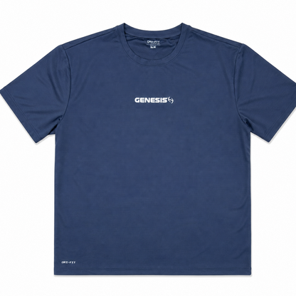 Camiseta de tênis Genesis Performance Cinza Dry Fit