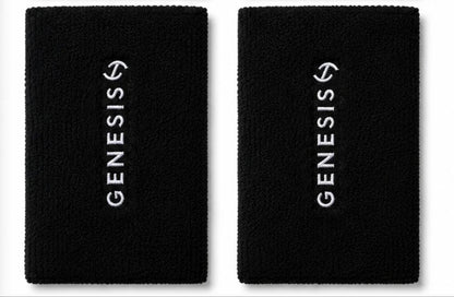 Genesis Elite Wristband Longa | Par de Munhequeiras para Tênis