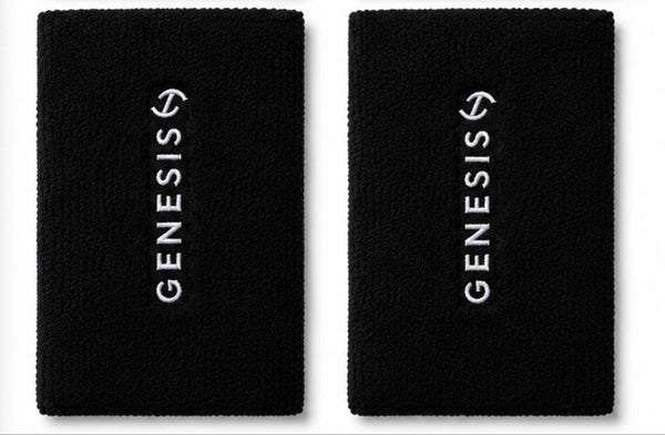 Genesis Elite Wristband Longa | Par de Munhequeiras para Tênis