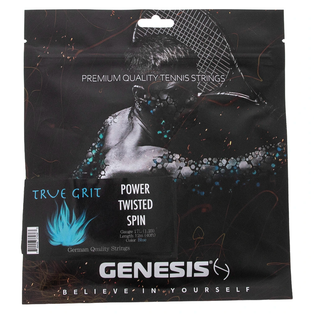 Set de corda Genesis True Grit azul metálico