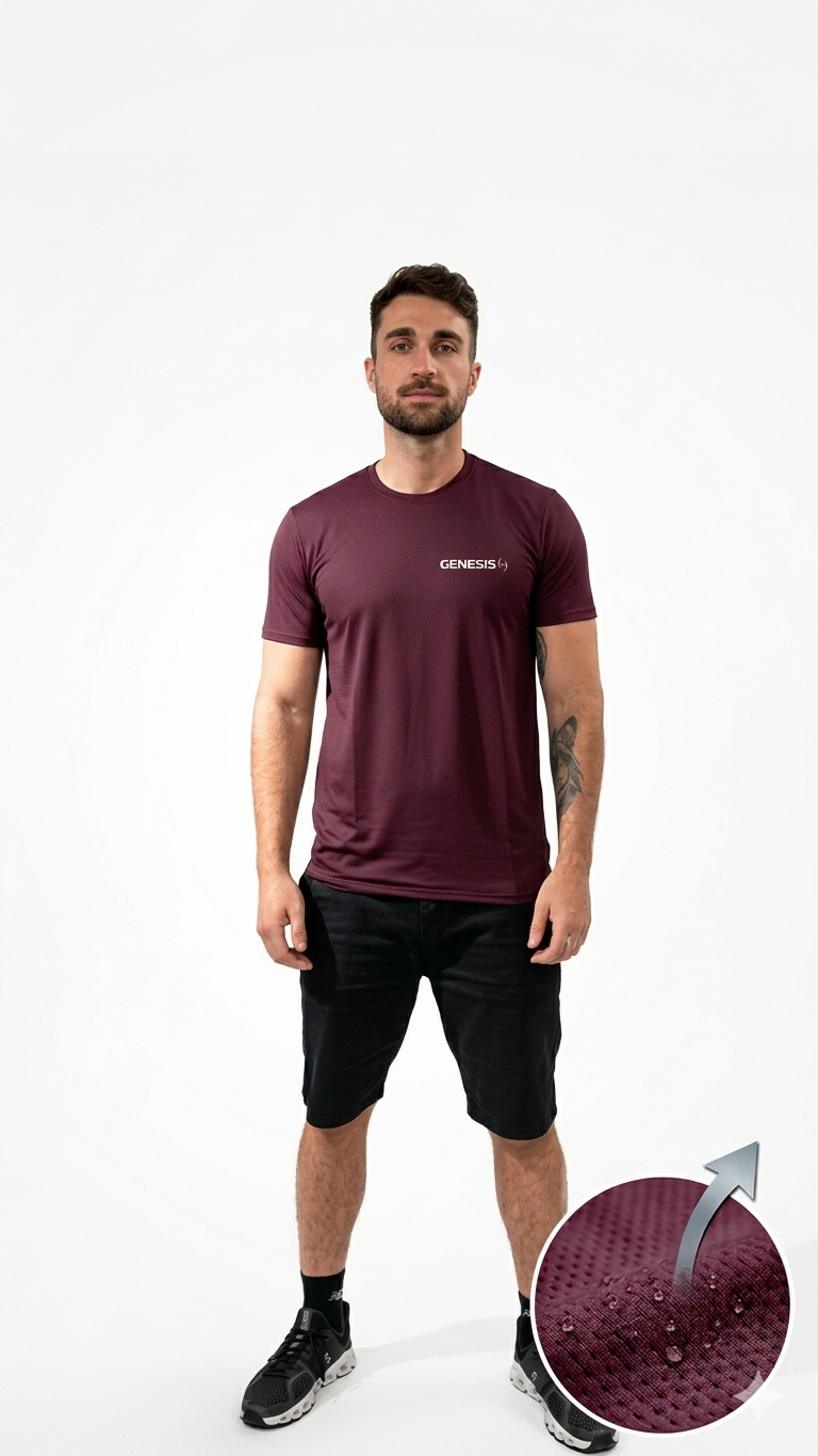 Camiseta Genesis Competition 2026 - Bordô