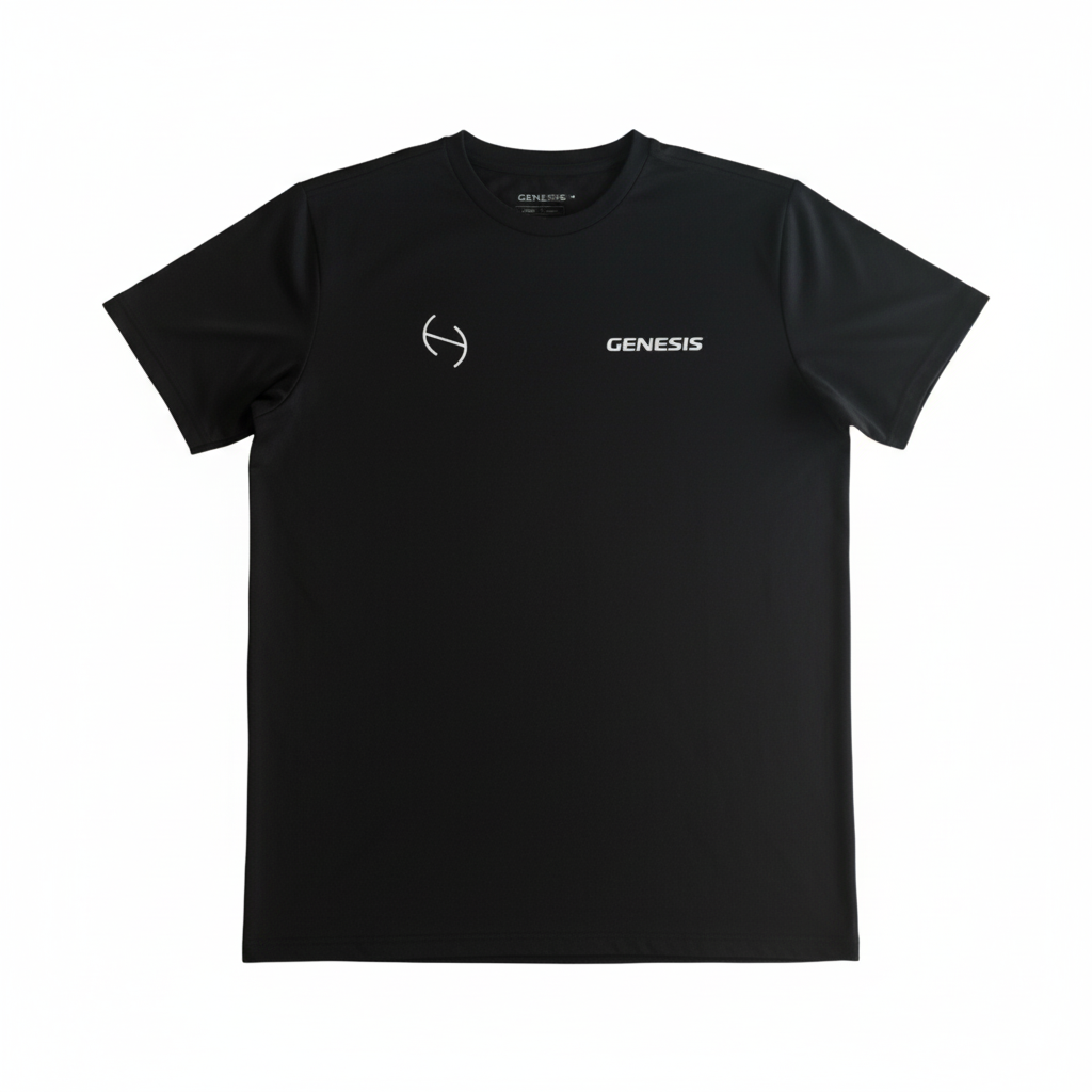 Camiseta Poliamida BLACK TEAM GENESIS