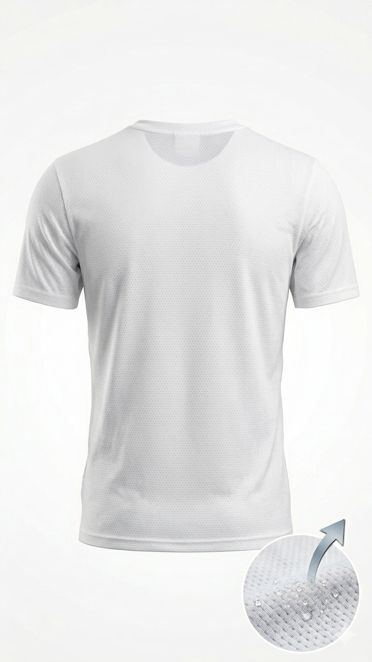 Camiseta Performance Genesis – Poliamida Premium Dry-Fit Masculina