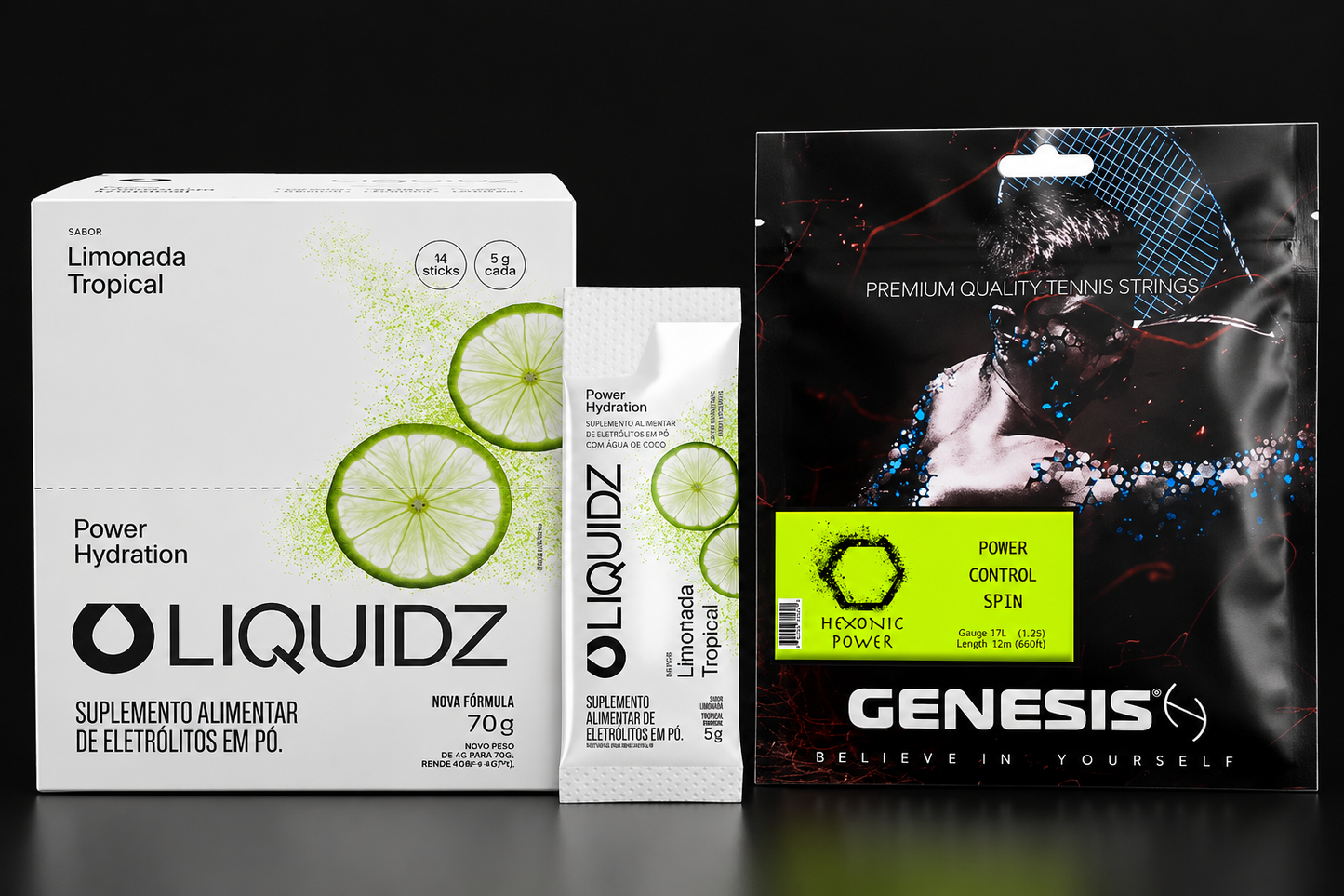 Kit Genesis + Liquidiz ( Set 12m + Caixa Liquidiz)
