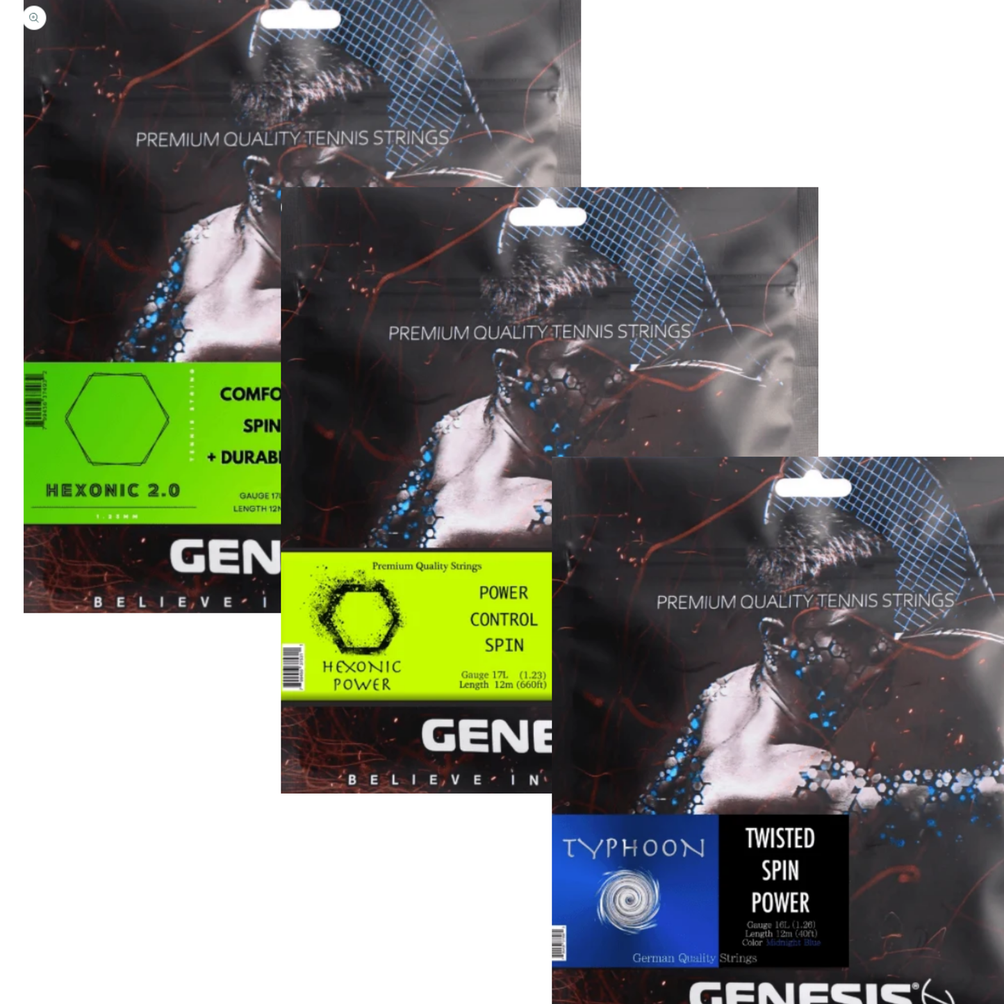 Kit Spin + Potência Genesis – 3 Sets