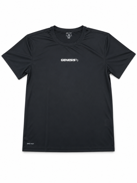 Camiseta Performance Genesis Black – Dry Fit UV 50+