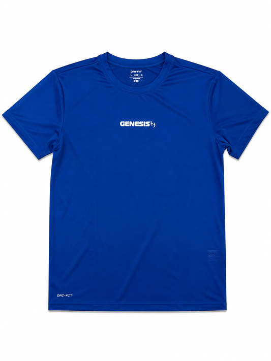 Camiseta Performance Genesis Blue – Dry Fit UV 50+
