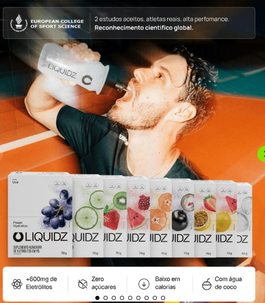 Kit Degustação LIQUIDZ — Hidratação Zero Açúcar (Sortido)