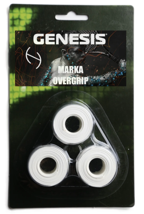 GENESIS Marka Branco Overgrip 3 Pack