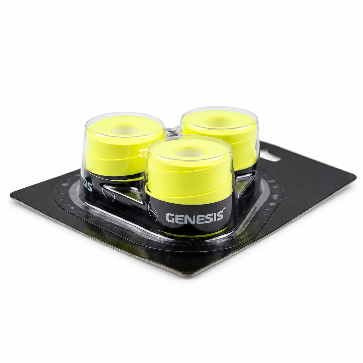 Pack 3 Overgrips Genesis Marka – Amarelo — vista 2