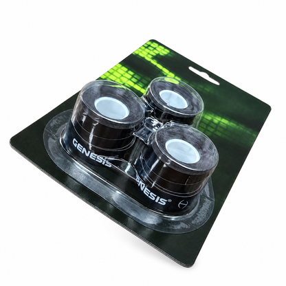 Pack 3 Overgrips Genesis Marka – Preto — vista 2