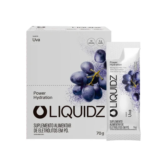 LIQUIDZ® Eletrólitos – Caixa com 14 Sachês | Zero Açúcar