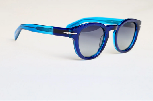 Genesis Melbourne Aqua/Navy — Óculos de Sol Italian Design Edition