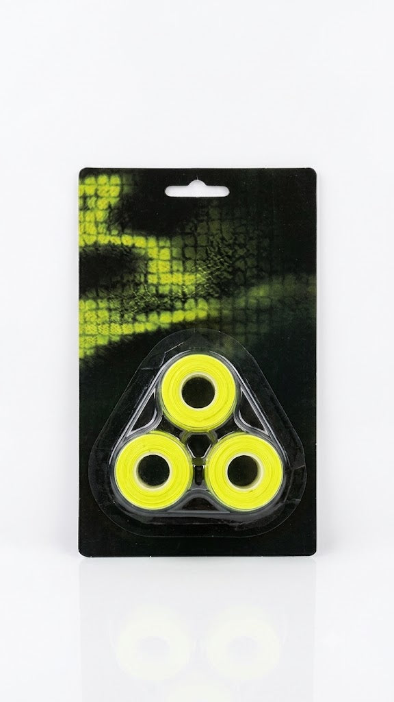 Pack 3 Overgrips Genesis Marka Amarelo - Alta Absorção e Durabilidade