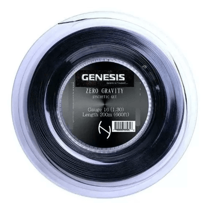 Corda Genesis Zero Gravity preta apresentada em rolo